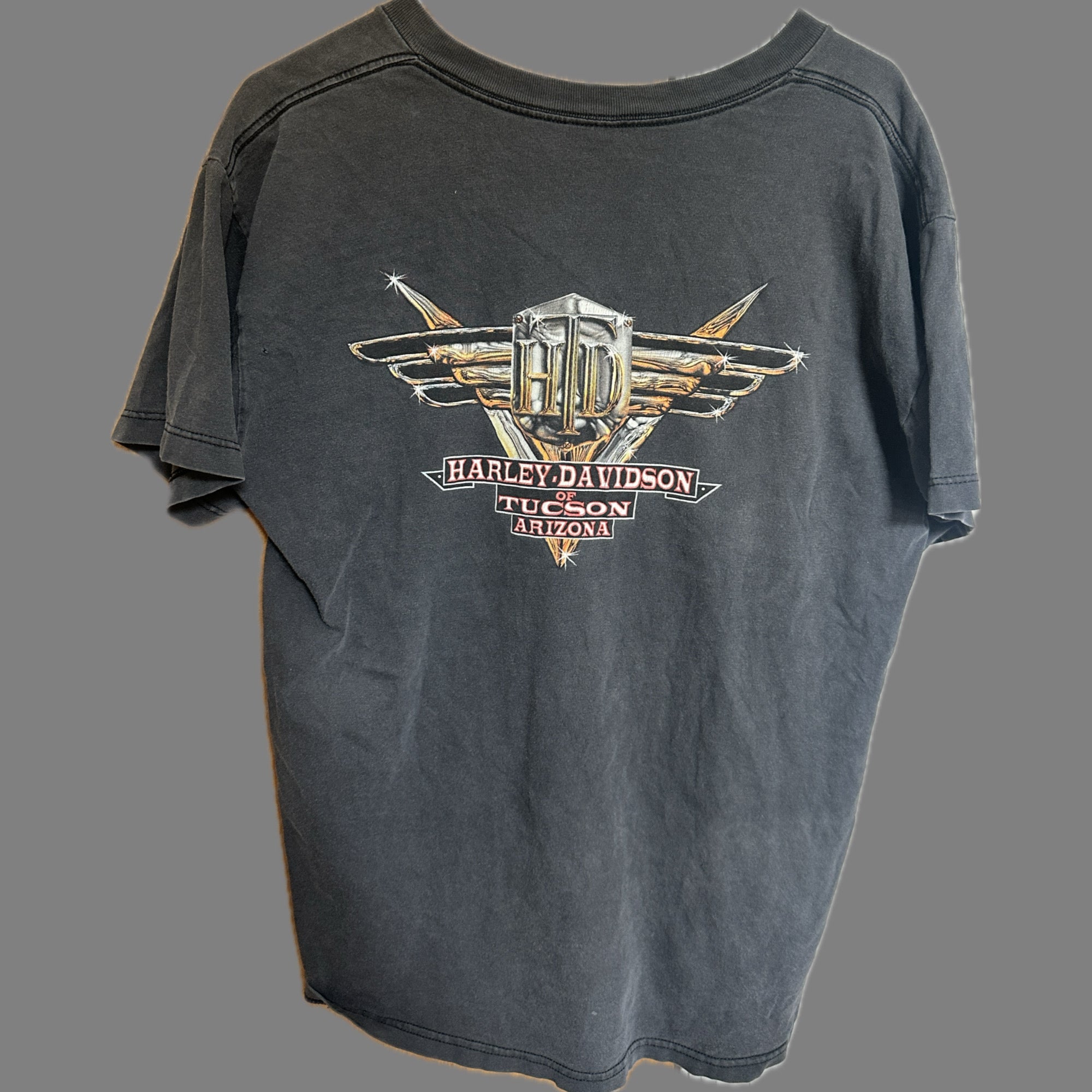 L 2003 Harley Davidson 100 Years T-Shirt – Dixie Posts